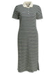 Ines De La Fressange Blue Organic Cotton Dresses