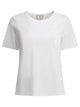Ines De La Fressange Beige Cotton T-Shirt