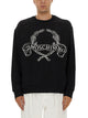 Moschino Couture Sweatshirt With Laurel Crown Logo Embroidery