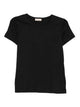 Purotatto Round-Neck Short Sleeve Blouse