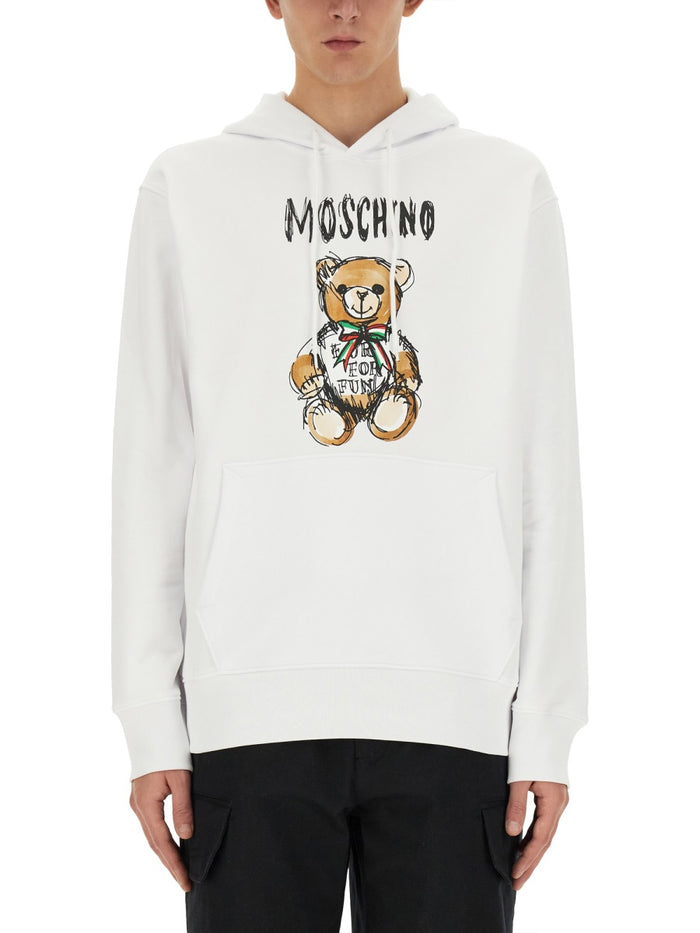 Moschino Couture Teddy Print Sweatshirt