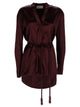 Tory Burch Bordeaux Viscose Top
