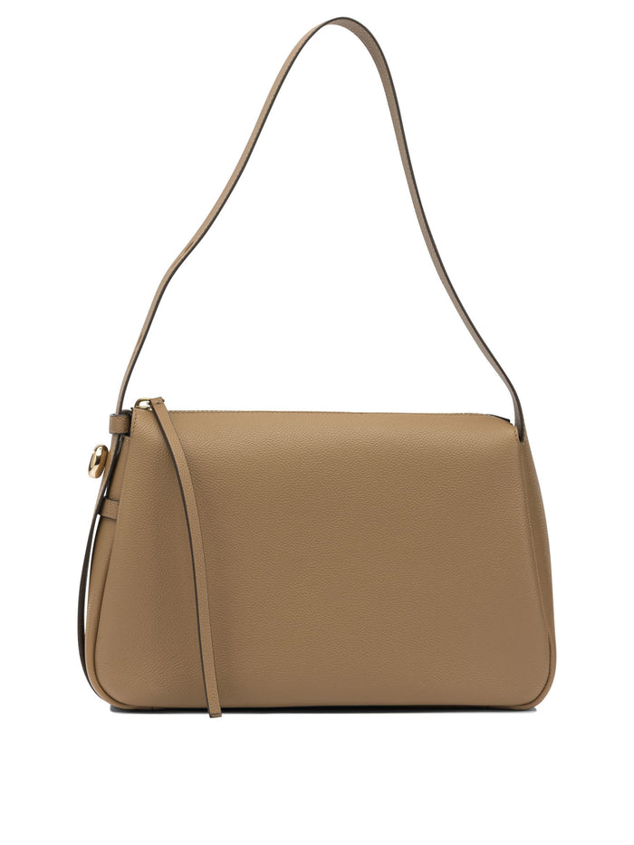 Tory Burch Brown Leather Shoulder Bag