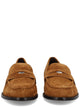 Tory Burch Brown Leather Loafers