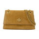 Tory Burch Kira Turnlock Mini Shoulder Bag -  - Leather - Khaki