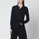 Vivienne Westwood Black Wool And Silk Cardigan