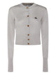 Vivienne Westwood Orb Embroidered Cardigan With Buttons