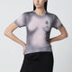 Vivienne Westwood Pink/Black Dégradéeffect Knit Top