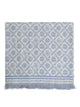 Tory Burch T Monogram Floral Scarf