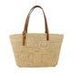Tory Burch Ella Small Shopper Bag -  - Raffia - Beige