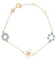 Tory Burch Gold Multi Brass Jewelry