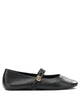 Tory Burch  Black Ovine Leather Ballerinas