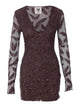 Aniye By Diabolic Chocolate Brown Uma Tube Dress