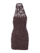 Aniye By Diabolic Chocolate Brown Uma Turtle Dress