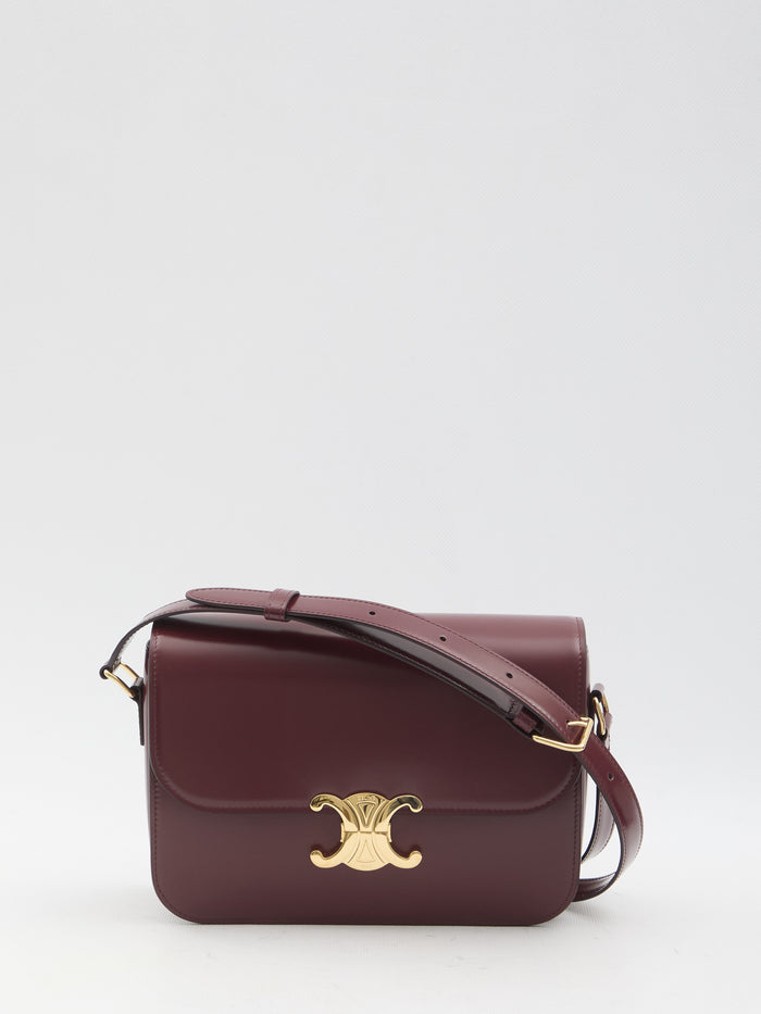 Celine Triomphe Classique Leather Crossbody Bag