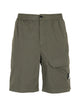 C.p.company Lens Logo Cargo Stretch Bermuda Shorts