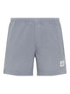 C.p.company Logo Patch Swim Shorts