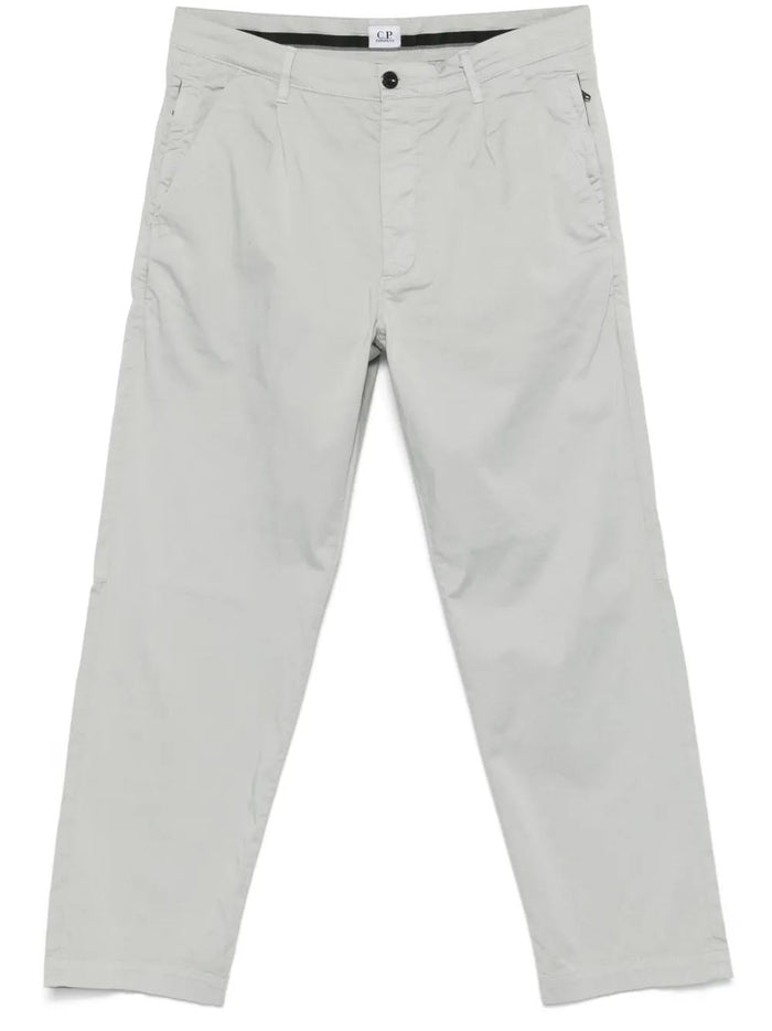 C.p.company Sateen Straight Leg Trousers