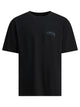 Stussy Black Cotton T-Shirt