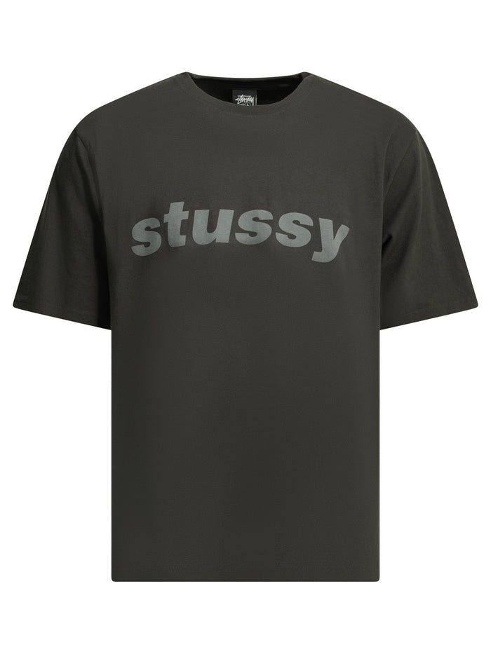 Stussy Black Cotton T-Shirts