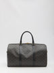 Celine Black Textile Triomphe Medium Voyage Bag