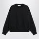 Fear Of God Essentials Black Cotton Fleece Crewneck Sweatshirt