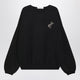Fear Of God Essentials Black Nylon-Wool Blend Sweater