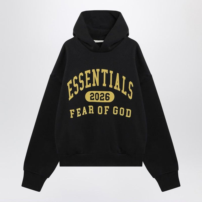 Fear Of God Essentials Fear Of God Essentials Classic Hoodie Black