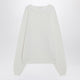 Fear Of God Essentials  Cloud White Nylon-Blend Sweater