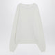Fear Of God Essentials Cloud White Nylon-Blend Sweater