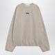 Fear Of God Essentials  Greige Brushed Cotton Sweatshirt