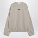 Fear Of God Essentials Greige Brushed Cotton Sweatshirt