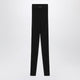 Fear Of God Essentials Black Leggings In Stretch Waffle Fabric