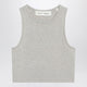 Fear Of God Essentials  Ribbed Greige Cropped Top