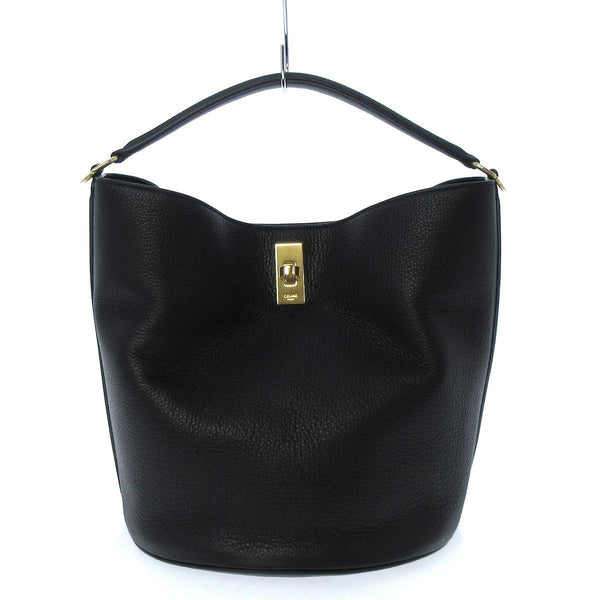 Celine Leather Bucket Bag