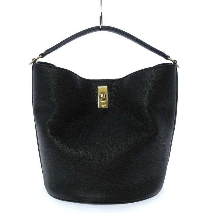 Celine Leather Bucket Bag