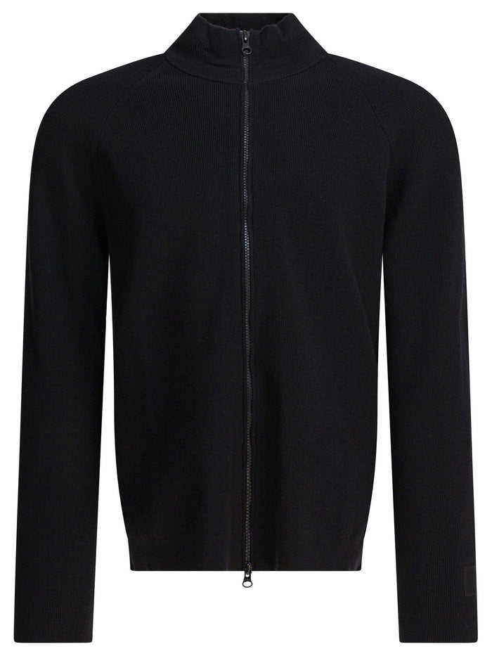 C.p.company Black Polyester Knitwear