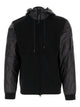 C.p.company Quilted Panel Jacket With Hood J Rombe