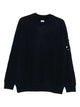 C.p.company Knitwear Crew Neck In Merino Wool Felted