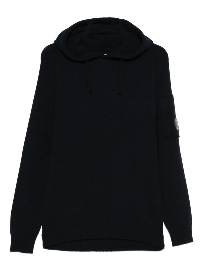 C.p.company  Fleece Knit Hooded Sweater