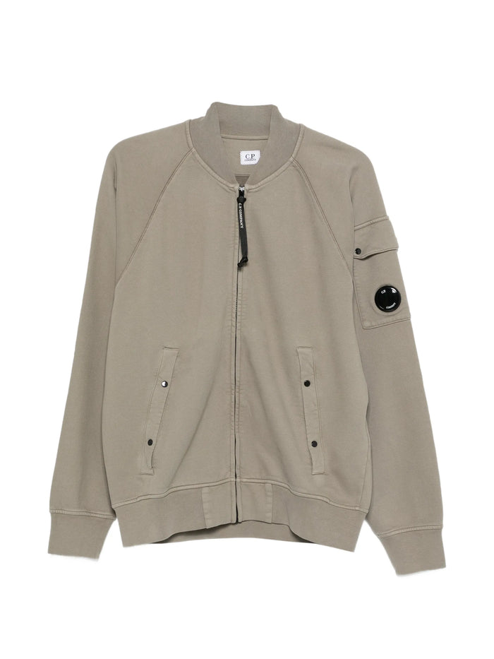 C.p.company Fallen Rock Cotton Open Sweat