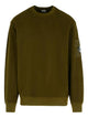 C.p.company Crew Neck Sweatshirt With Patch Pocket