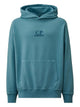 C.p.company Hoodie With Embroidered Logo