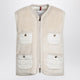 Moncler Mimosa Gilet In Teddyeffect Fleece