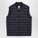Moncler Blue Quilted Froissel Waistcoat