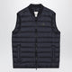 Moncler Blue Quilted Froissel Waistcoat