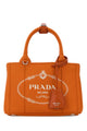 Prada Orange Canvas Mini Prada Jardiniã¨Re Handbag