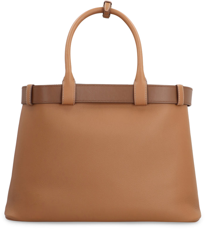 Prada Prada Buckle Leather Bag