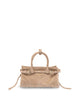Prada ` Bonnie` Medium Suede Handbag