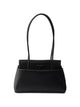 Prada Black Leather Medium Prada Passage Shoulder Bag